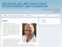 Tablet Screenshot of mysantacruztherapy.com